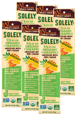Organic Pineapple Fruit Jerky (6 Pack Case)