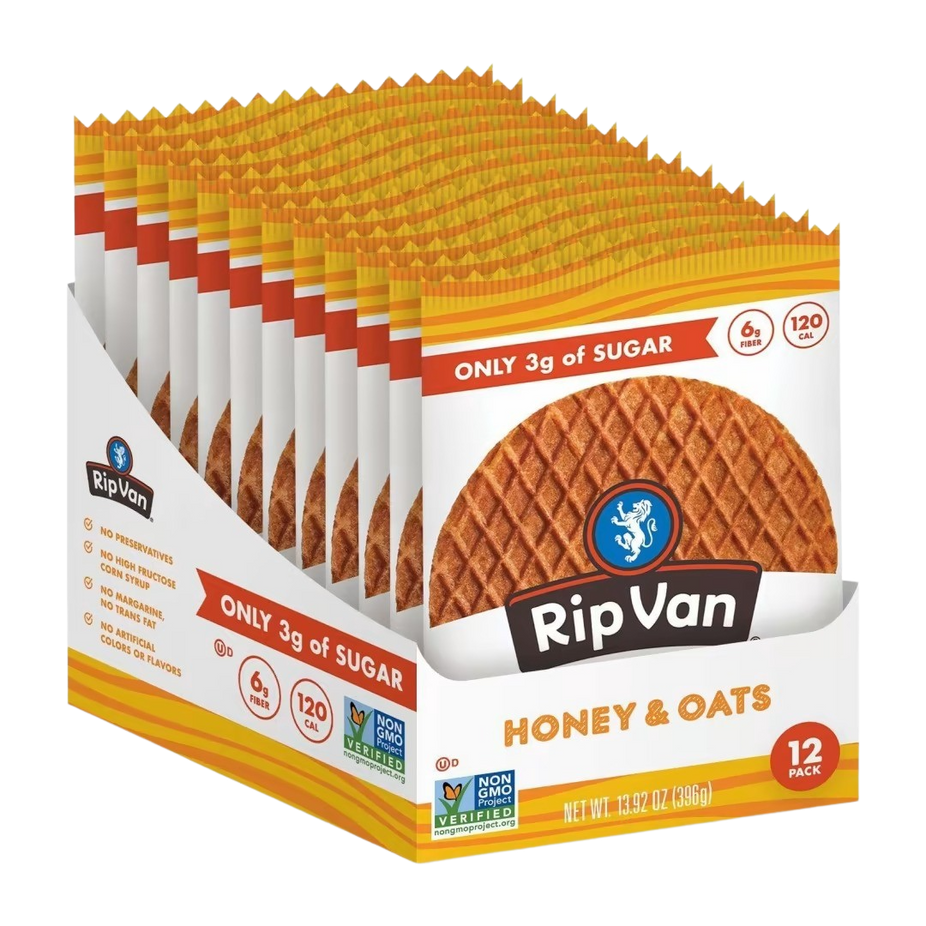 Wafel Honey & Oats (12 Pack)