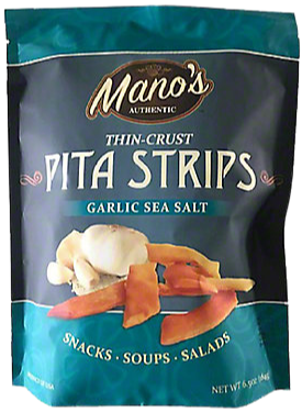 Garlic Sea Salt Pita Strips