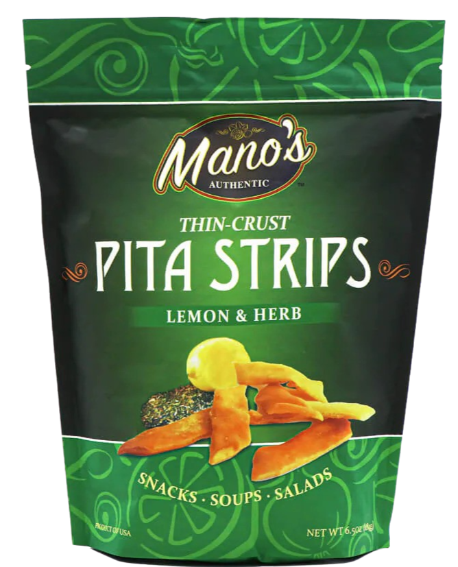 Pita Strips Lemon Hrb