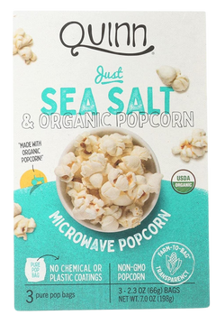 Organic Sea Salt Microwave Popcorn