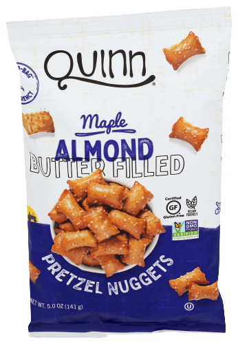 Maple Almond Butter Filled Pretzel Nuggets