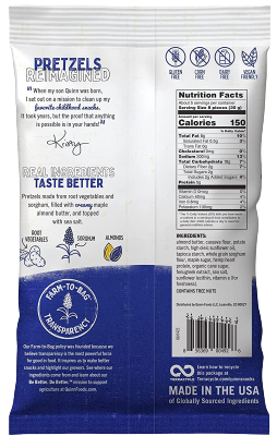 Maple Almond Butter Filled Pretzel Nuggets