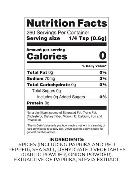 Spicy Sugar Free Rib Seasoning