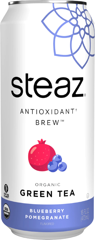Antioxidant Brew Organic Green Tea Blueberry Pomegranate