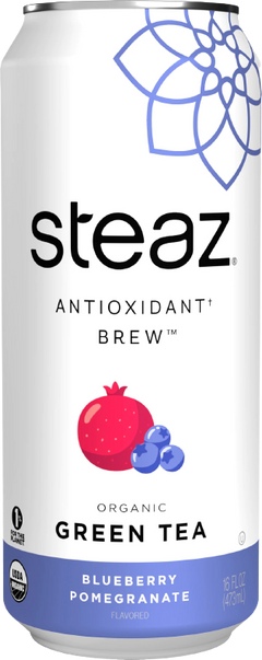Antioxidant Brew Organic Green Tea Blueberry Pomegranate