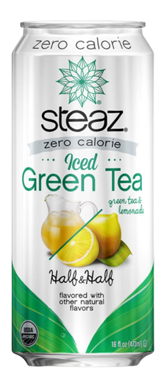 Organic Iced Green Tea with Lemonade