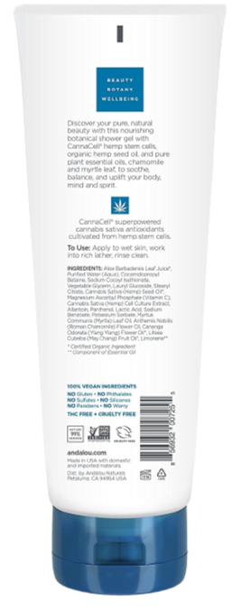Cannacell Botanical Shower Gel