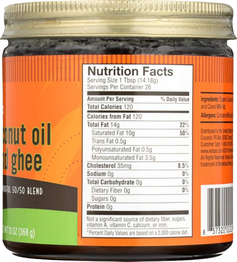 Coconut Oil And Ghee 50/50 Blend