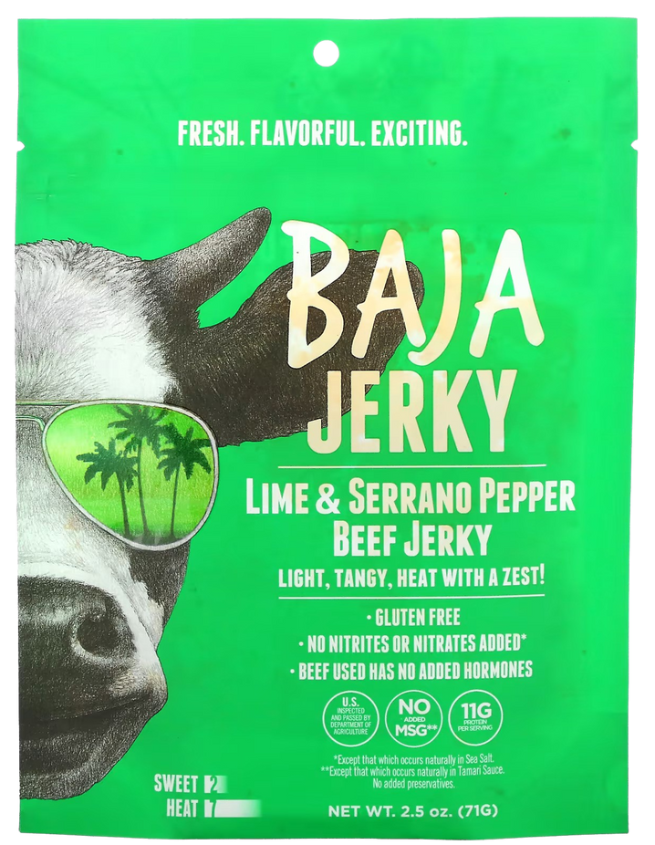 Serrano & Lime Beef Jerky