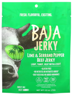 Serrano & Lime Beef Jerky