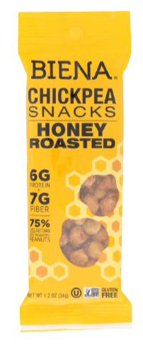 Honey Roasted Chickpea Snacks