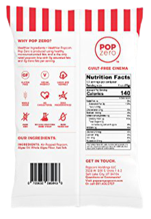 Popcorn Guilt Free Cinema