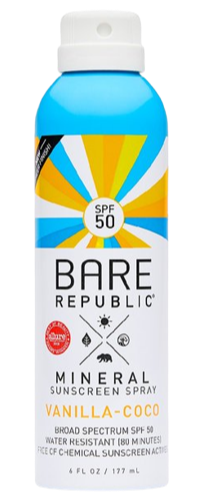 Coco Vanilla Sunscreen Spray Spf 50
