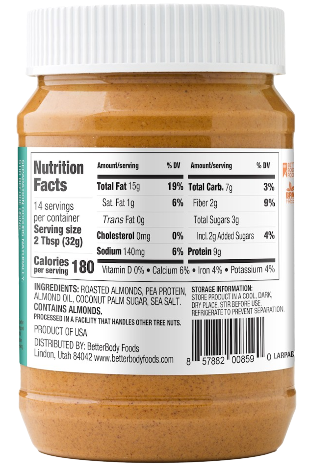 Protein Almond Butter Spread