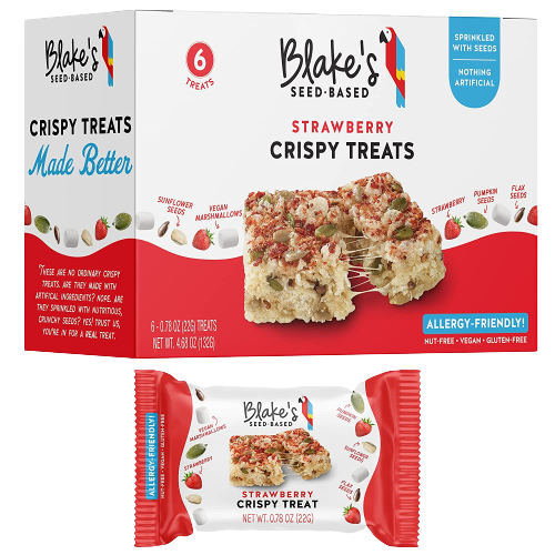 Strawberry Rice Crispy Treat Bars (6 CT)
