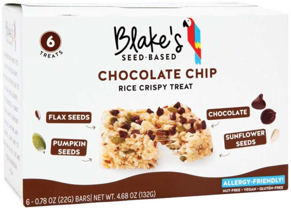 Chocolate Chips Rice Crispy Treat (6 Ct)