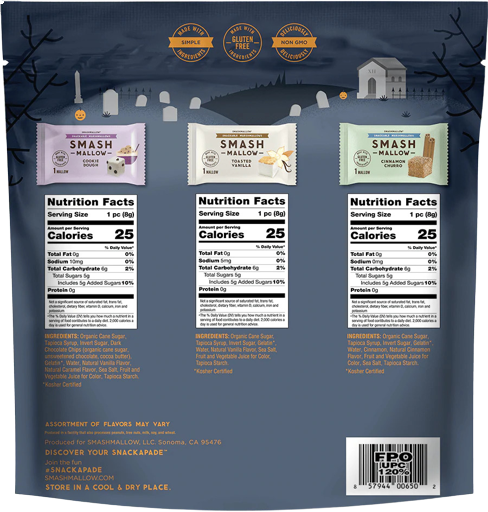 Marshmallow Halloween Fun Size, 25 Ct