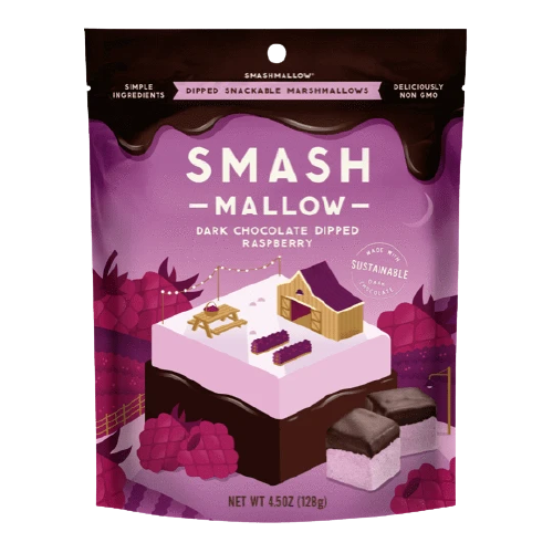 Marshmallow Dark Chocolate Raspberry