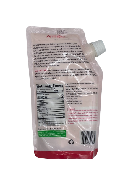 Spout Coarse Grain Salt Pouch