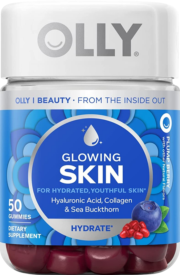 Glowing Skin Collagen Berry Gummies 50Ct