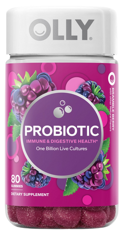 Berry Probiotic Immune & Digestive Health Gummies 80 Ct