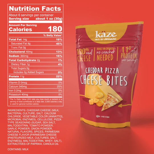 Cheddar Pizza Cheese Bites