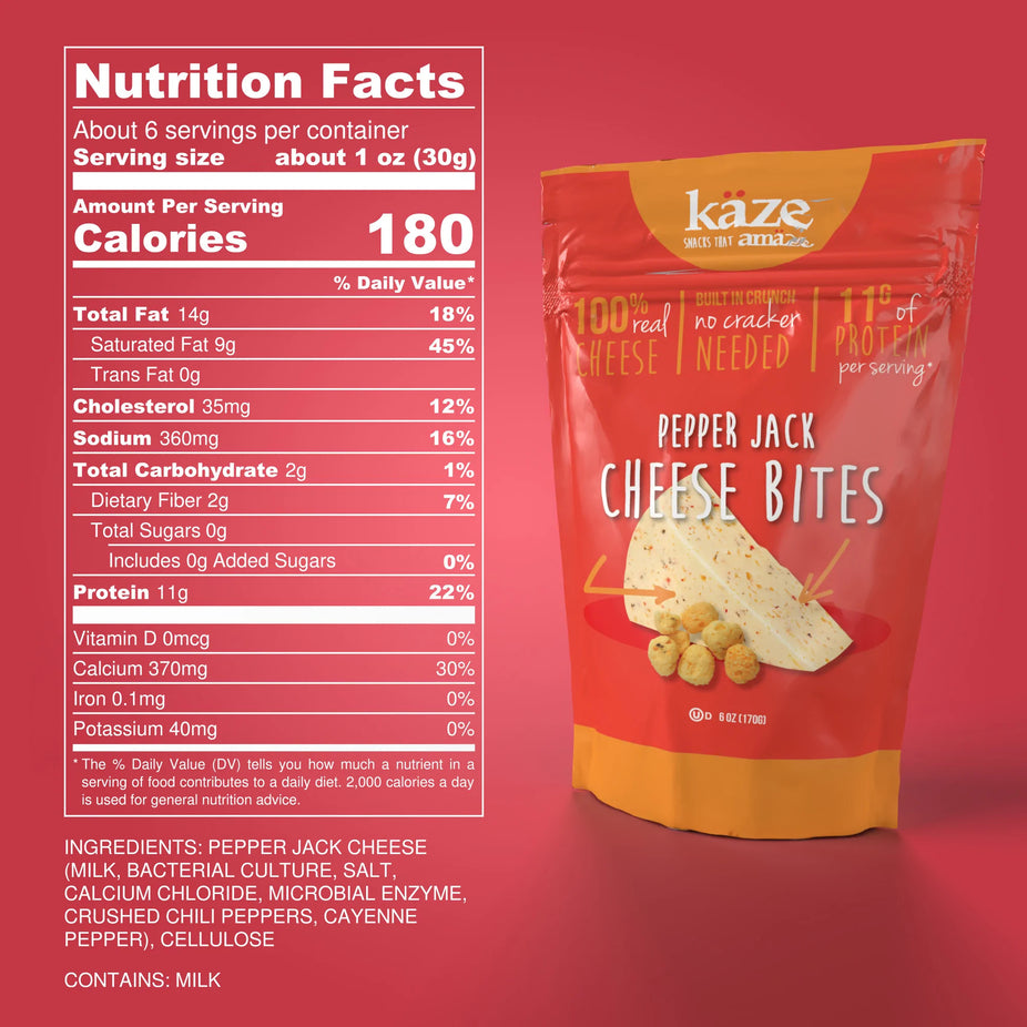 Pepper Jack Cheese Bites