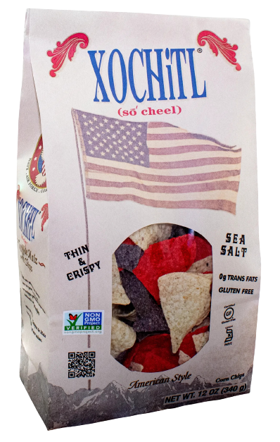 Patriotic Chip Corn