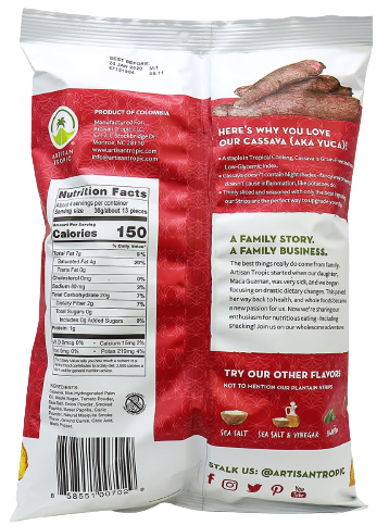 Barbecue Cassava Strips