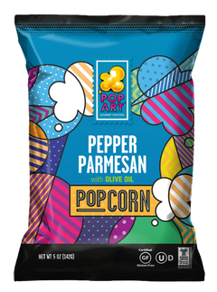 Pepper Parmesan Popcorn