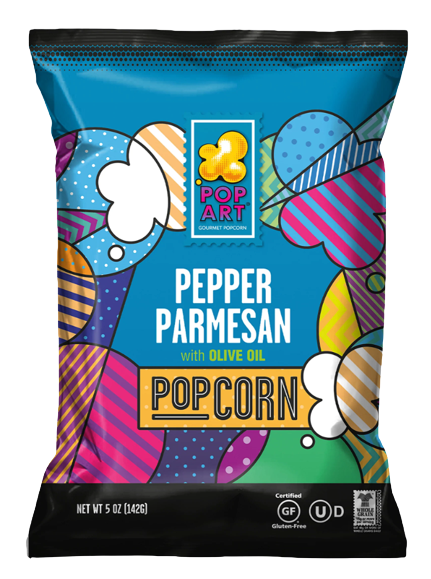 Pepper Parmesan Popcorn