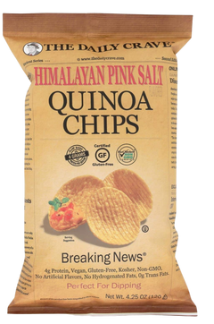 Himalayan Pink Salt Quinoa Chips