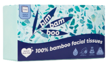 Bamboo Facial Tissues 3 Ply