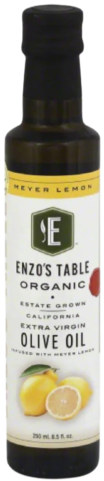 Lemon Infused Organic Extra Virgin Olive Oil