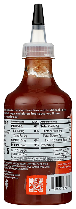 Gluten Free Taco Sauce