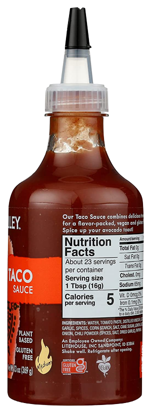 Gluten Free Taco Sauce