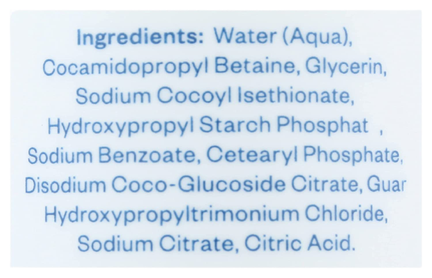 Fragrance Free Body Wash