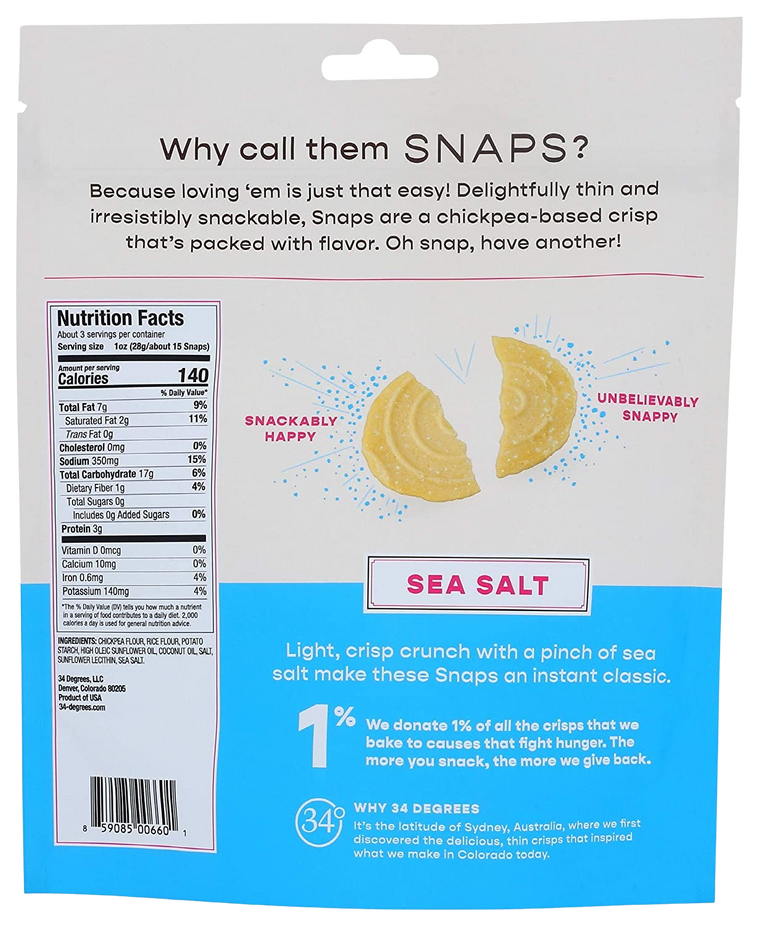 Sea Salt Snaps