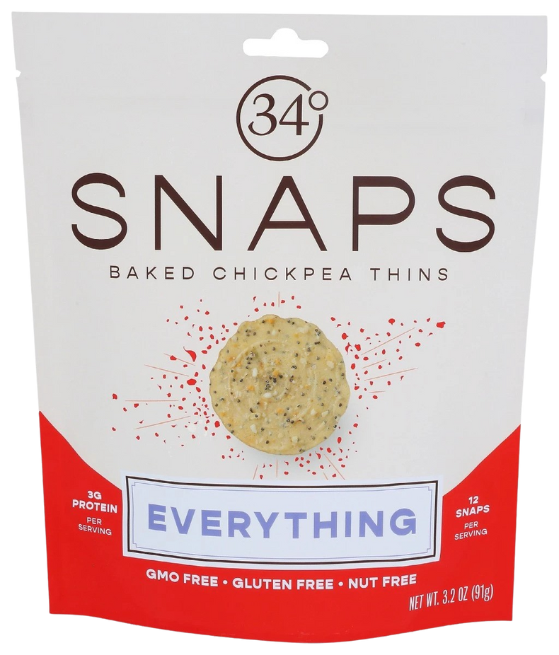 Everything Chickpea Thin Snaps
