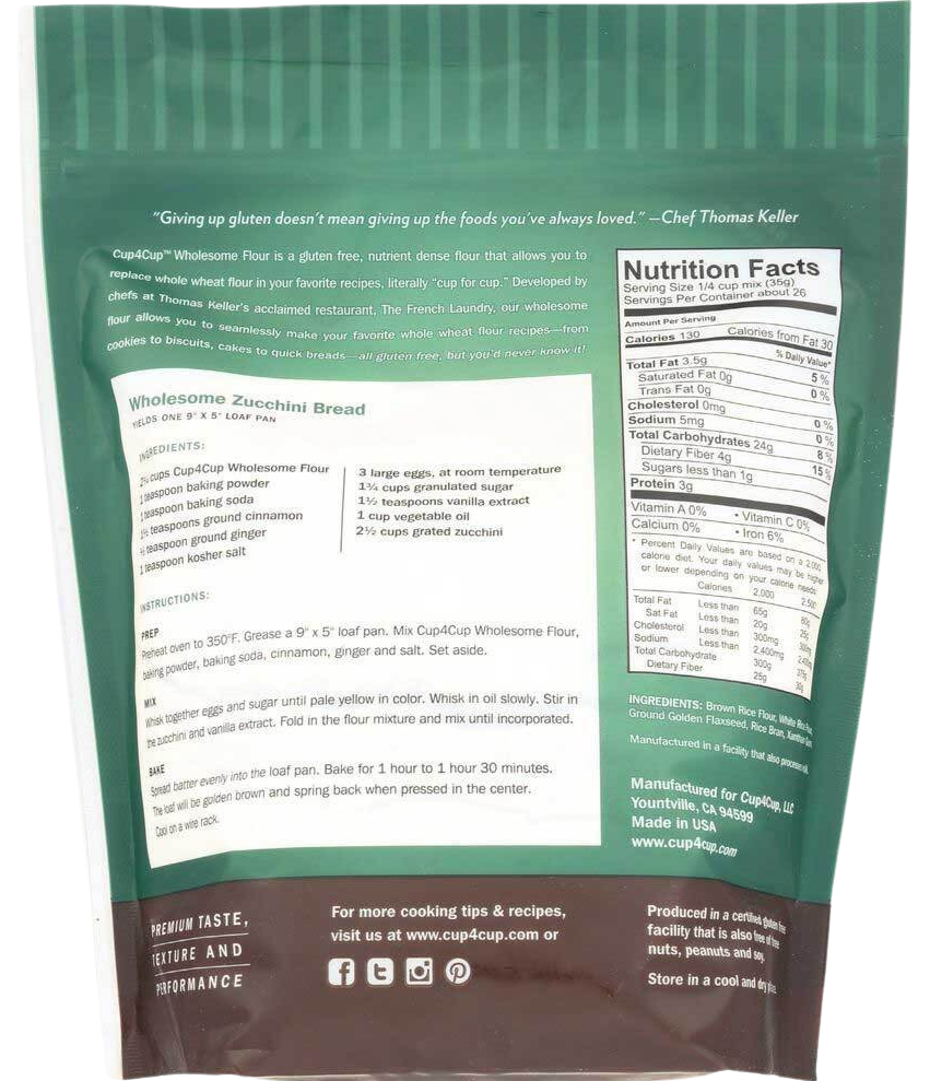 Gluten Free Wholesome Flour