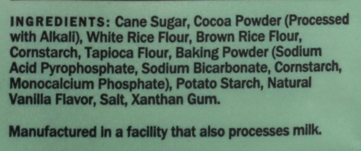 Gluten Free Chocolate Cake Mix