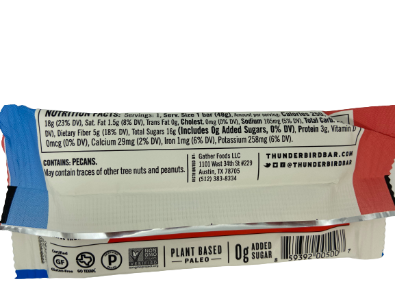 Texas Maple Pecan Bar