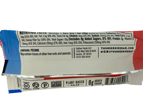 Texas Maple Pecan Bar