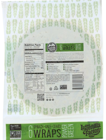 Tortilla Wrap Powergreen