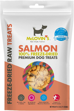 Freeze Dried Salmon Premium Dog Treat