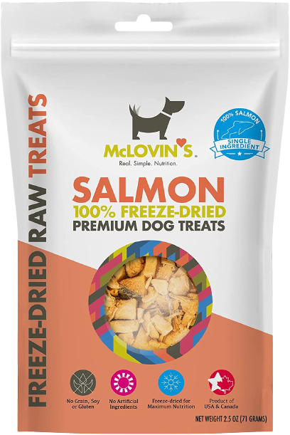 Freeze Dried Salmon Premium Dog Treat