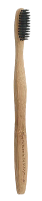 Adult Charcoal Bamboo Toothbrush