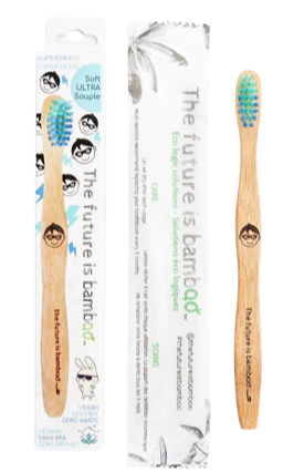 Kids Superhero Bamboo Toothbrush