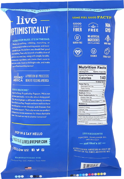 Sea Salt Popcorn